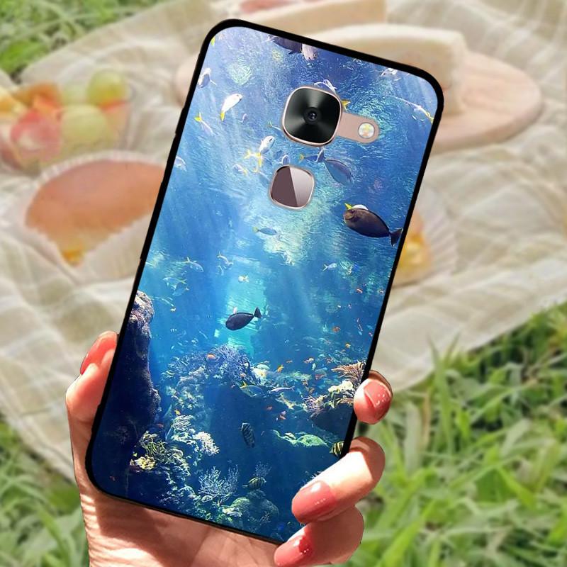 Pro Letv Leeco Le S3 X522 Pouzdro Kryt Silikonové Měkké Mramorové Černé Nárazník pro Letv Leeco Le 2 Pro X527 le2 Ochranné Funda Coque