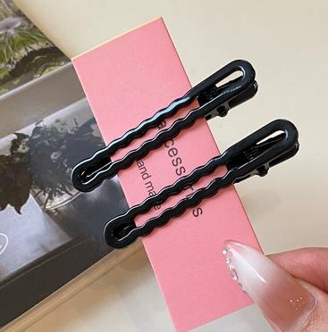 2/4/8pcs Candy Colored Seamless Hair Clip Cute Duckbill Hair Side Clips for Women Girls DIY Hair Accessories