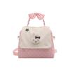 Schoolbag Japanese Ins Style Versatile Schoolbag Cute Little Bunny Polka Dot Portable Bow Backpack Girl Versatile Backpack