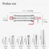 Stainless Steel Dessert Syringe Set Frosting Piping Nozzles Kit Icing Decoration Gun Cupcake Cookie Making Cake Decorating Tools