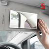 Vanity Mirror Car Interior Mirrors Sun Visor Plate LED HD Makeup Mirror for Girls Women Rechargeable Fill Light Universal Thin Interior Mirrors6