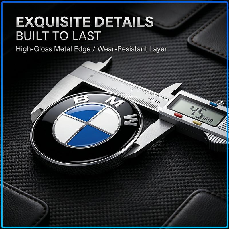 1Pcs Car Steering Wheel Sticker Emblem Decal Badge Decoration Accessorie For BMW M Performance 1 3 5 7 E61 E70 E71 E87 E90 E91 E92 E93 E97 F01 F02 F10