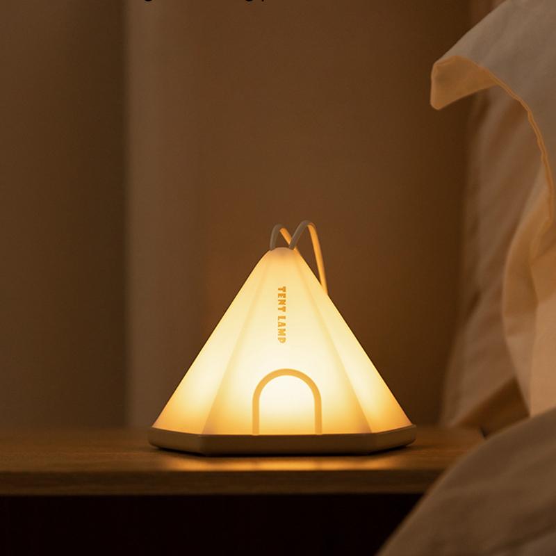 Charging Tent Led Night Light Outdoor Advanced Atmosphere Camping Light Living Room Bedside Eye Protection Deco Table Lamps