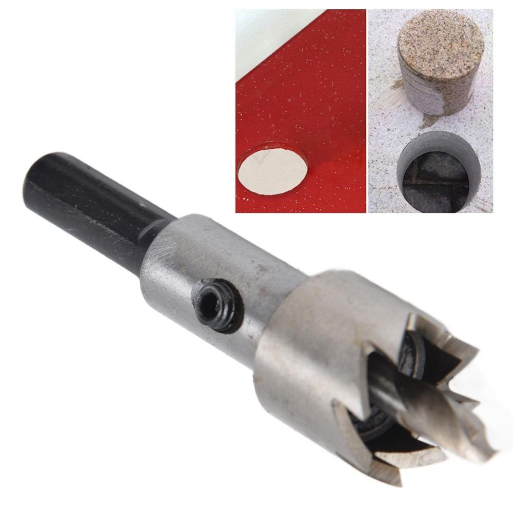 High Speed Steel Drill Bit Hole Saw 17mm Diameter High Speed Steel Cutter HSS Drill Bit  For Wood
