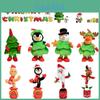 Adorable Christmas Tree Singing And Dancing Plush Doll For Gift Decoration