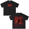 Sängerin Emilia Mernes 2026 Tour Print T-Shirt Unisex Damen Mode Kleidung T-Shirts Ästhetisch Trendig Lässig Locker Baumwoll-T-Shirts