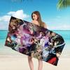 Demon Slayer Cartoon Beach Towel Cute Kawaii Room Decor Bath Girls Children Hand Towels For Bathroom Shower