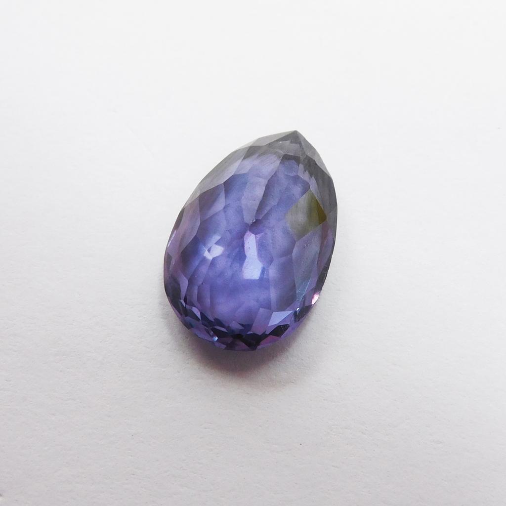 Natural Alexandrite 6.00 Ct CERTIFIED Pear Cut Color Change Loose Gemstone