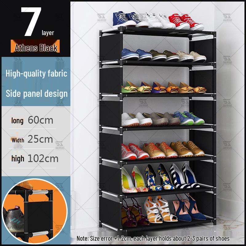 Skohylla: Flerskiktad, dammtät, ekonomisk skoskåp för studenthemmet eller hemmet