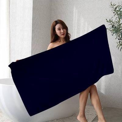 Solid Color Bath Towel Microfiber Soft Water Absorbing Breathable For Girl Kids Decorative Cartoon Beach Towel