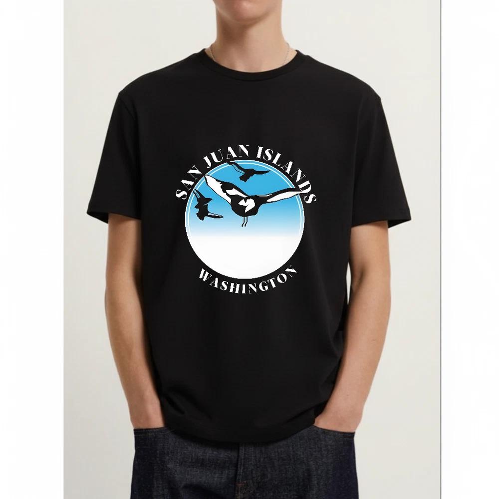 San juan islands washington tshirt iasip inspired design S