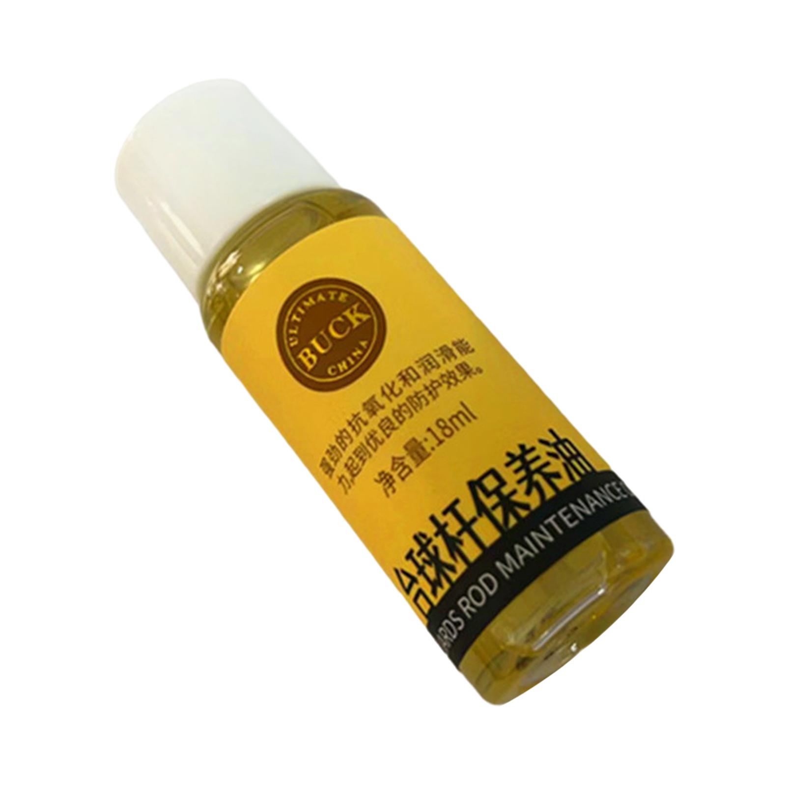 Billiards Rod Oil Snooker Pool Supplies 18ml Billiards Club Oil for Billiard Cue Enthusiasts Billiards Outdoor Sports Training