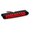 Motorcycle Rear Light LED Strip + Continuous Brake Lights Lumitecs TX41 Tinted Gray