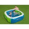 Piscine Gonflable - Bestway - Window - 168x168x56 cm - Carré - Matériaux durables
