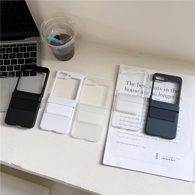 Samsung Zflip7 folding screen W23 Flip matte mobile phone case Zflip6 hard case pc anti-drop protective case is suitable for