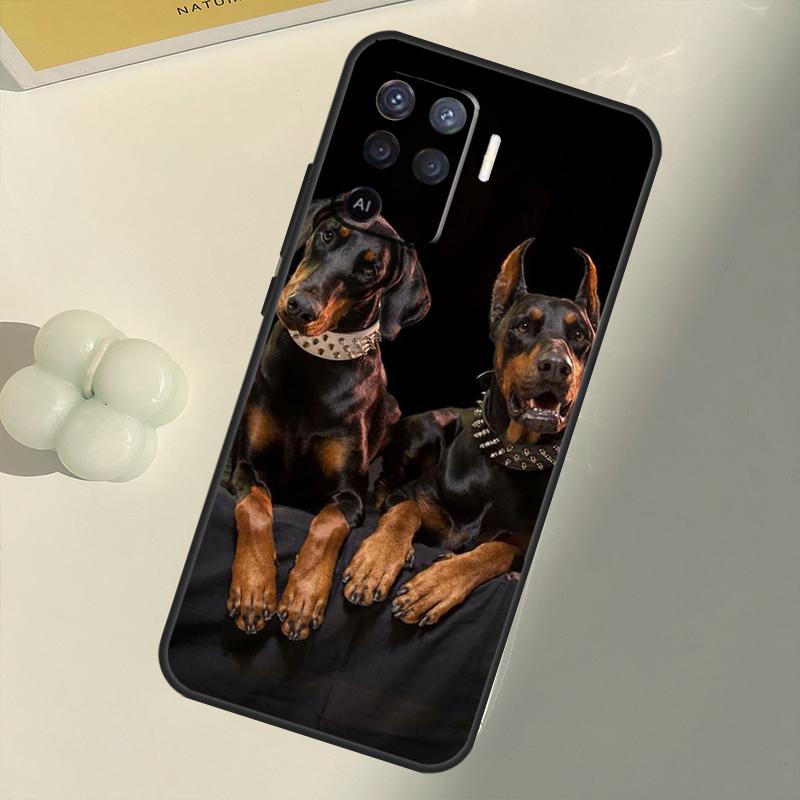 Чехол для собаки такса доберман для OPPO A15 A74 A54 A94 A52 A72 A31 A53 A53S A5 A9 2020 A3S A5S A83 A91 A93 OPPO A54 4G