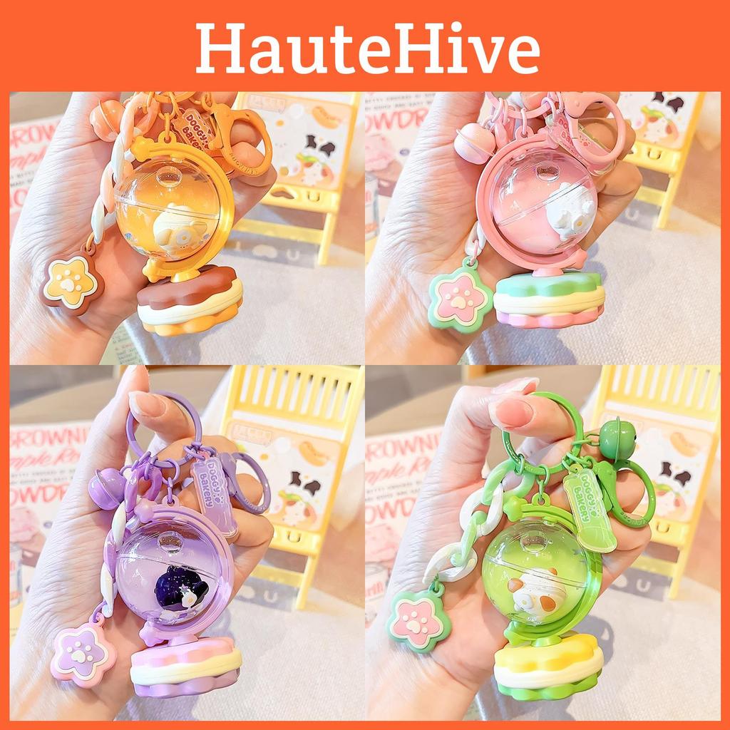 Dreamy Keychain Charming Accessory With Fun Cartoon Globe Students For