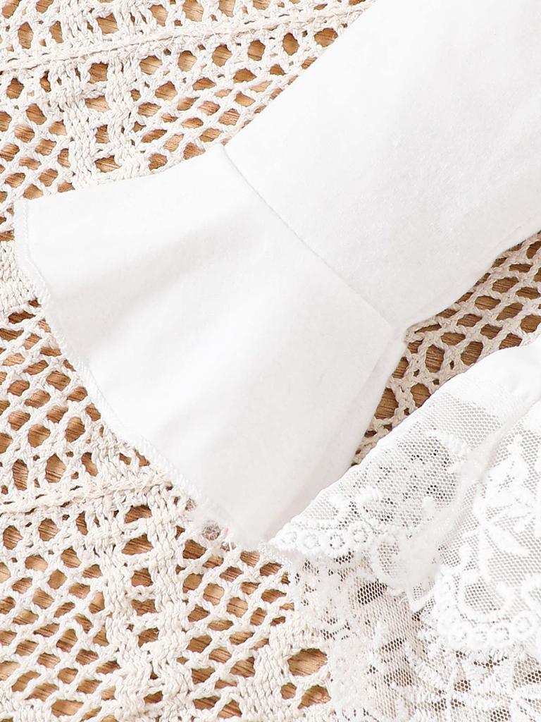 Süßes Kleinkind Mädchen Set Rüschenärmel Oberteil 0-2 Jahre Schleifen Hose 2-teiliges Outfit Neugeborenes Baby Mädchen Kleidung Prinzessin Stil Sommer Frühling