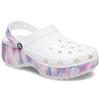 Crocs Classic Clog Tie-Dye Trendy Clogs Women clogs White Purple 207580-94S
