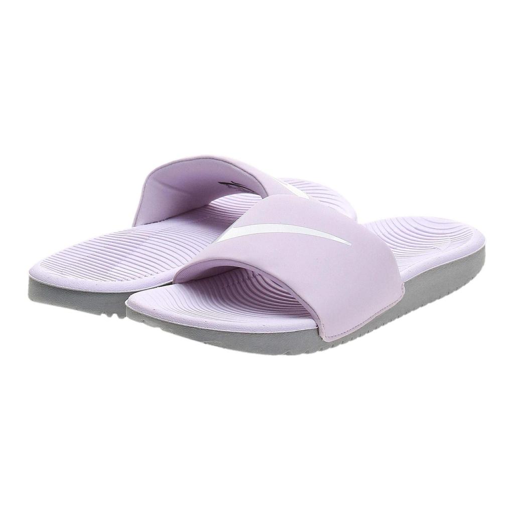 New Nike Kawa Breathable Kids' Slippers Light Purple Kids' 819352-501