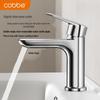 Kaibe Zinc Alloy Single-Handle Hot & Cold Bathroom Sink Faucet