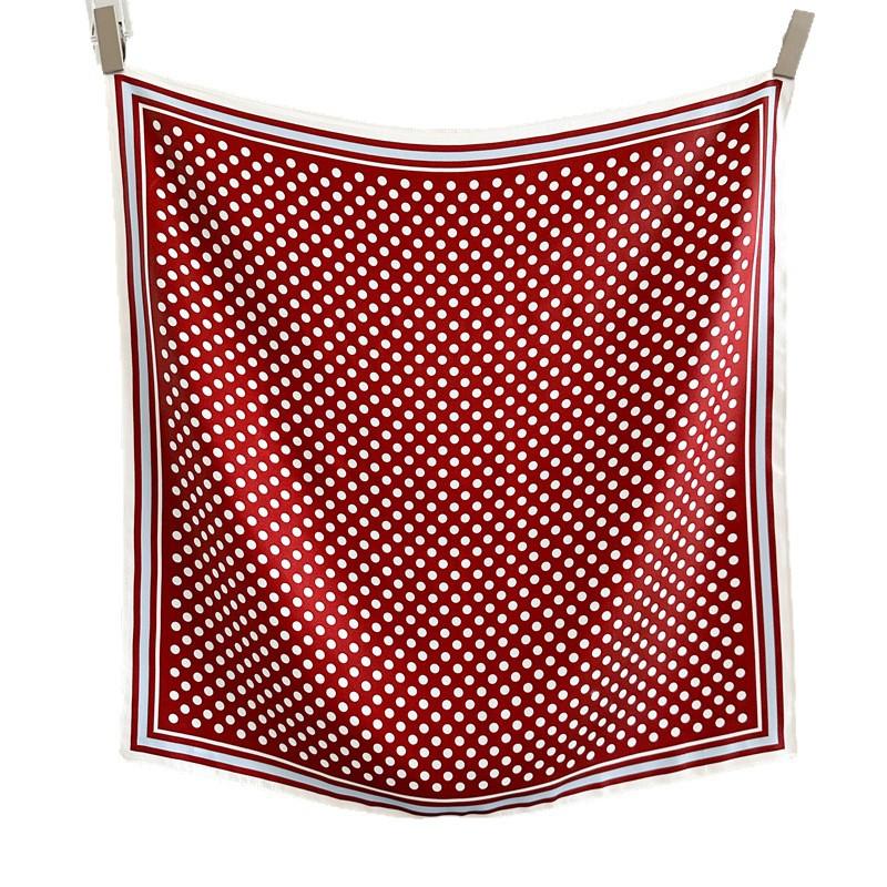 Silk Silk Scarf Women's Spring Summer New Mulberry Silk Temperament Printing Versatile Chinese Square Scarf Outer Scarf Shawl