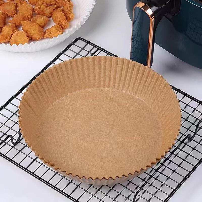 Silicone Oil-Absorbing Air Fryer Paper Trays for Baking and Barbecue