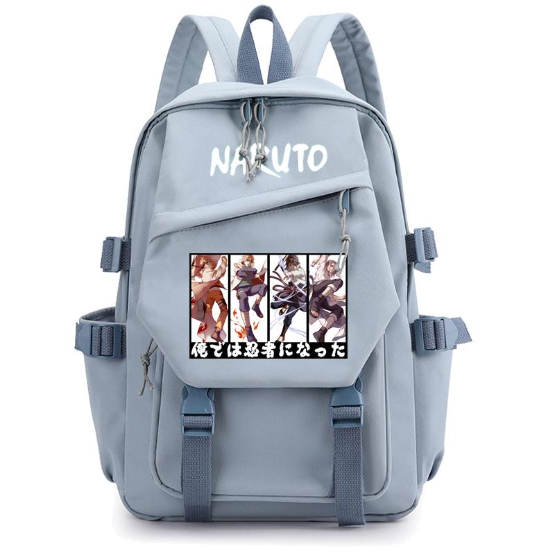 Anime-bedruckter Rucksack für Teenager und Mädchen, Rucksack für den Schulanfang, Aufbewahrungstasche mit großer Kapazität, niedliche Cartoon-Büchertasche, Geschenk für Kinder