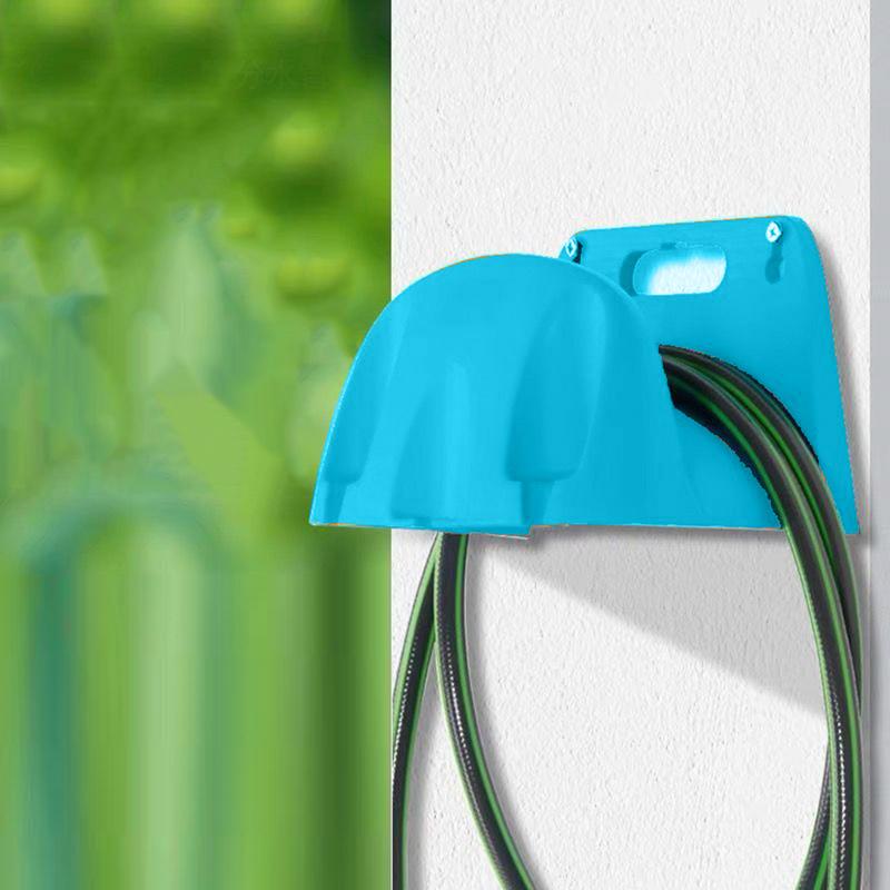 Hose Holder Wall Mounted Durable Hose Hooks Metal Hose Hanger Durable Hose Hooks Metal Water Hose Holder for Outside Hose