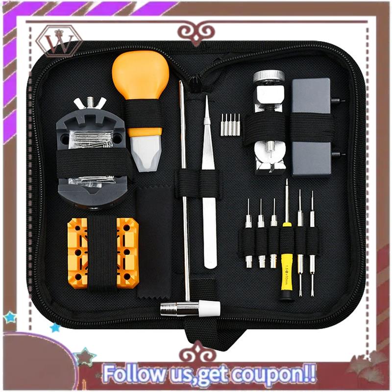 A95D-Watch Repair Tool Kit Watch Repair Tool Watch Strap Remover Adjust Watch Battery