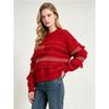 Women S Loose Lazy Tassel Knit Pullover Sweater Autumn Winter