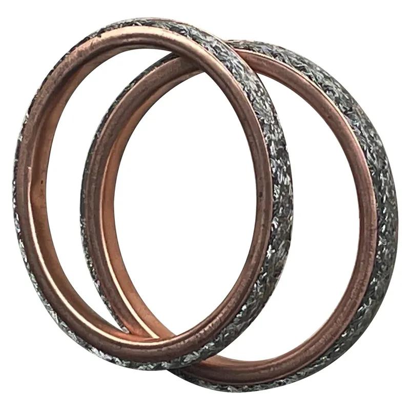 Motorcycle Exhaust Pipe Gasket For Yamaha WR450F YZ450F 2022 2023 XT1200 Super Tenere 10-18 YXZ1000R 16-21