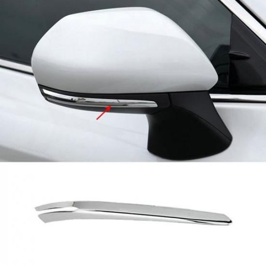 Chrome Right Side Rearview Mirror Molding Trim Cover For Toyota Camry -s