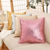 Sequined Single-Sided Pillowcase for Sofa or Office Waist Support