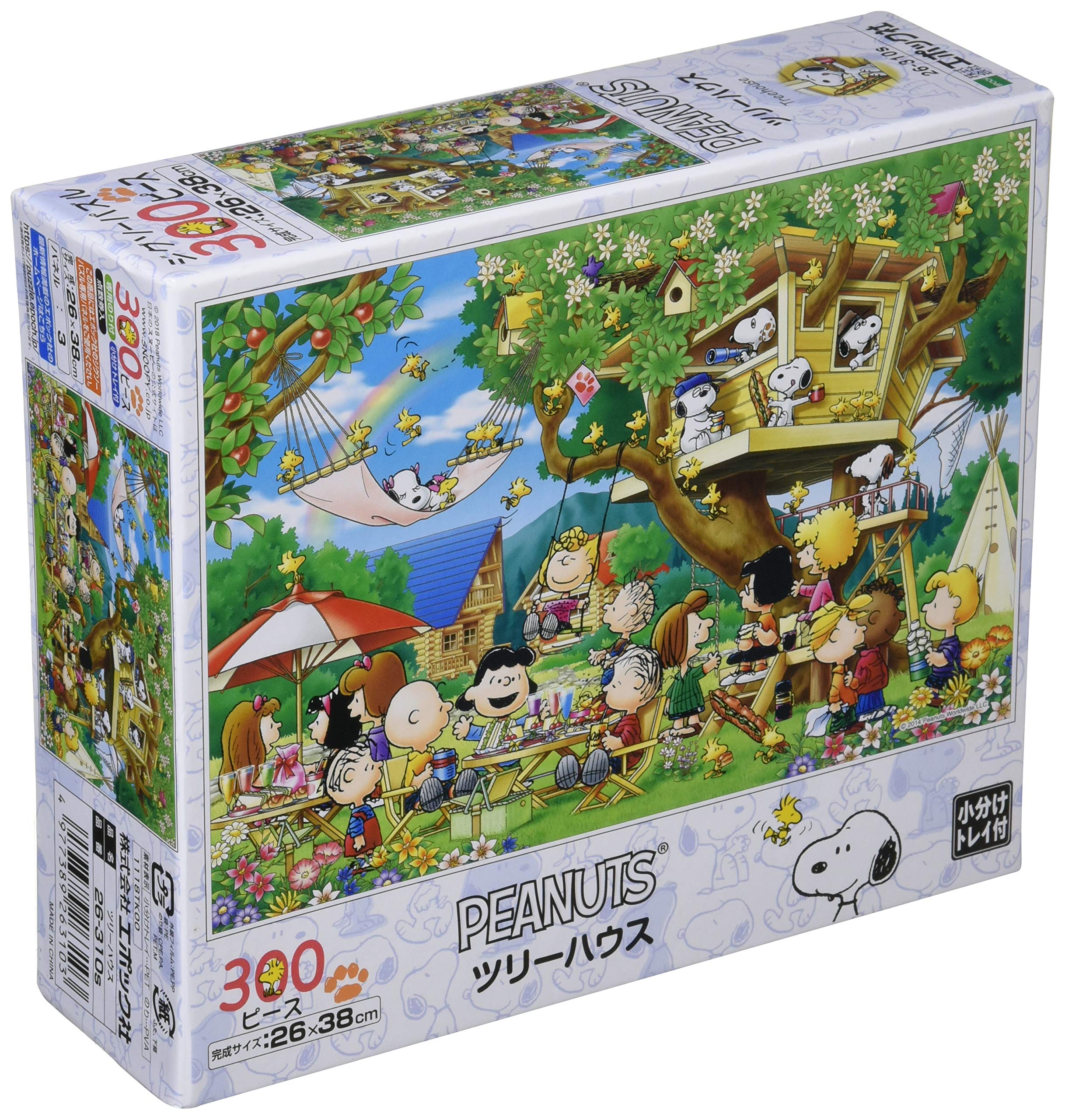 

Пазл Epoch 300 элементов PEANUTS Treehouse (26x38см)