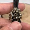 Dwarf Soldier Goblin Brass Knife Beads EDC DIY Woven Bracelets Lanyard Pendant Accessories Men Outdoor Tool Hangings Charms