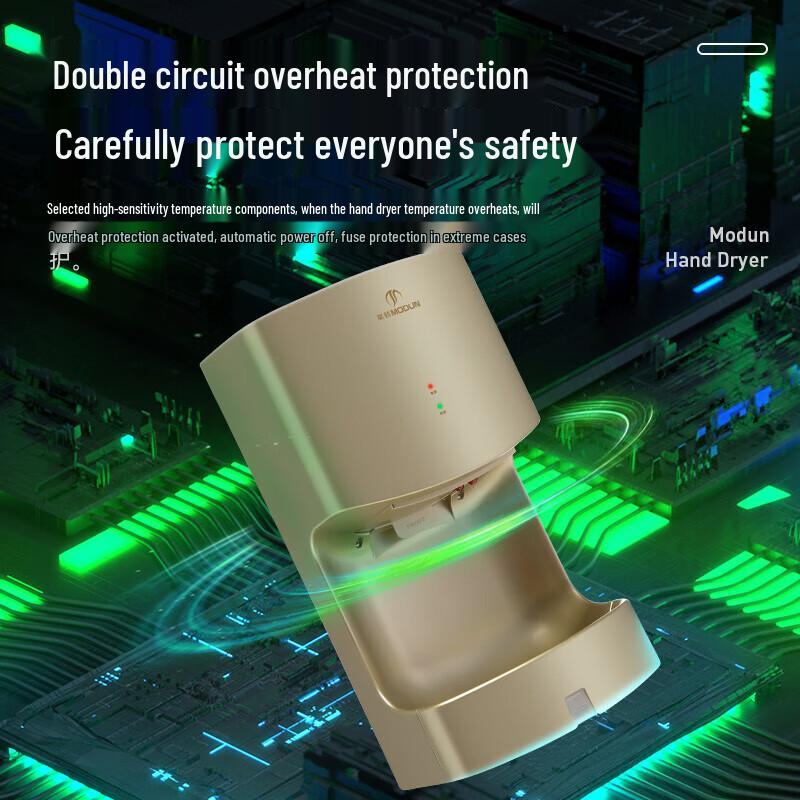 

Morton M-2008S-D Gold Automatic Sensor Faucet with Hand Dryer