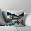 Geometric Landscape Patterns Throw Pillow Cover With Short Plush Print For Living Room Sofa Decoration Cushion Cover
