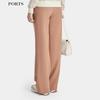 Ports Women's LD9P063QWF056 Wool Blend Trousers