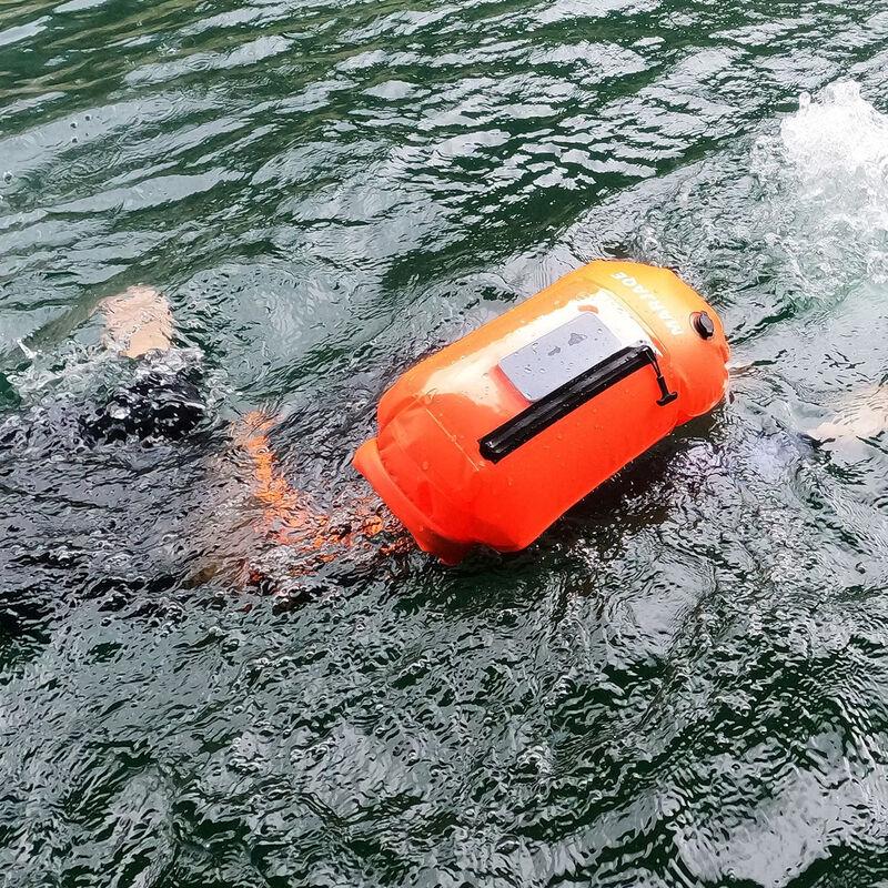 Double Airbag Swimming Buoy with Storage
