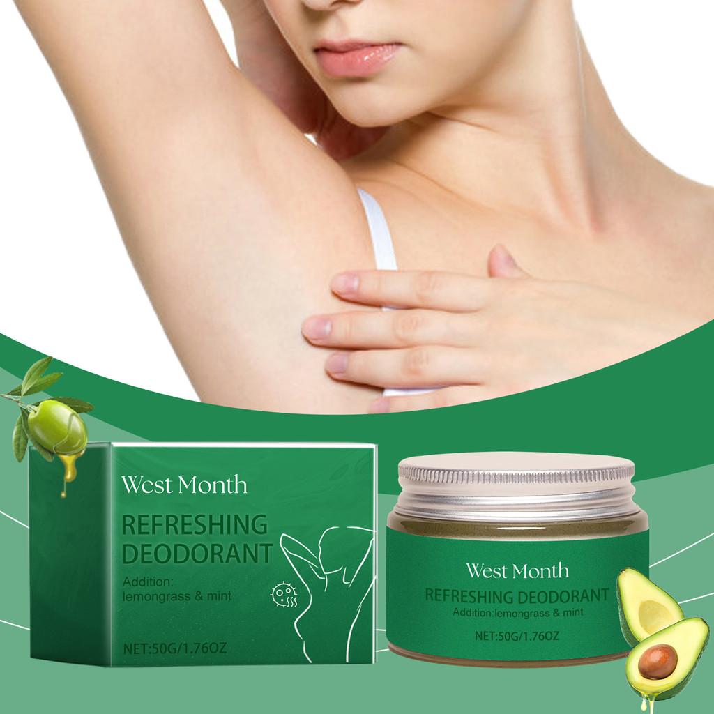 West Month Body Care Deodorant Balm Refreshing Aroma Non-greasy Gentle Care For Everyday Protection