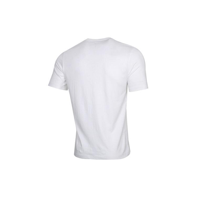 Nike Sportswear Logo Print Short Sleeve T-Shirt Men Tops White CW0482-100