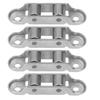 4pcs Zinc Alloy Sliding Door Rollers Stainless Steel Sliding Roller Set  Sliding Door