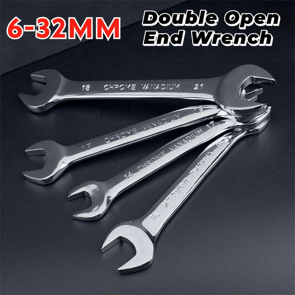 Hex Nuts Double Head Wrench Dual Head Combination Wrench Set New Open End Wrench