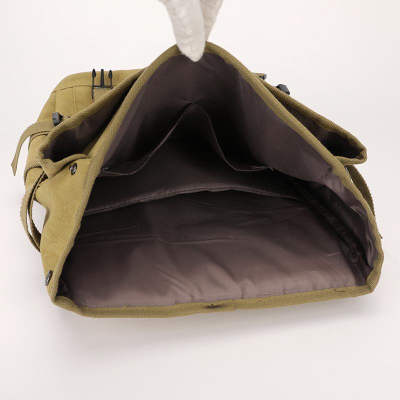 Vintage Men's Backpack Canvas Backpack Student Outdoor Schoolbag