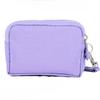 Mini Nylon Coin Purse Key Bag Women Wallets Zipper Waterproof Portable Three Layer Card Holder Female Girl Handbag Headphone Bag