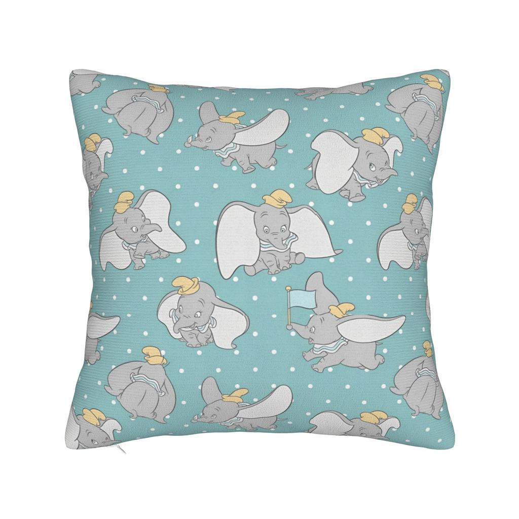 Dumbo Cartoon Throw Pillow Cover Polyester Throw Pillow Disney , Fashion Cushion Covers