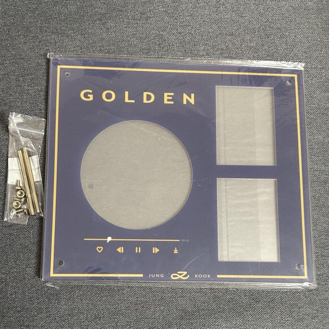 

[USED] BTS Jungkook Album Trading Card Acrylic Frame Stand