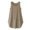 Oshare Walker Layered Tank Tank Solid Tfn0099 n'OrLABEL [Moisture-Wicking, Quick-Drying Top] Women's Top, Color, Large, Long, Stylish,