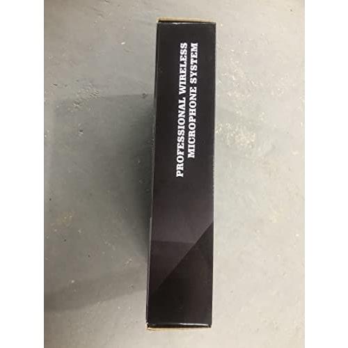 Depusheng W1 UHF Wireless Microphone System, Dynamic Karaoke, Metal Handheld Microphone, 25-Channel Mini Receiver, 50-80m